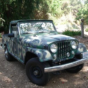 1967 Jeepster 1/2 Cab