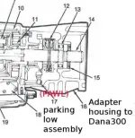 TF999 adapter housing to Dana300.webp TF999 adapter housing to Dana300.webp