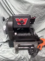 Rebuilt Warn 8274 with Barnes 4wd Winch Plate
