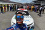 Bubba Wallace at the GEICO 500 with supporters