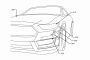 Ford deployable dive planes patent image