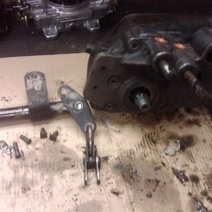 Shift Linkage Removed