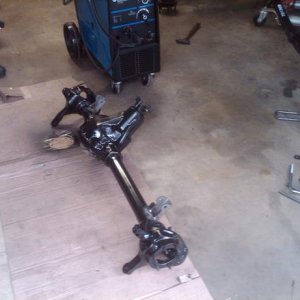 Front Shock Mounts Welded