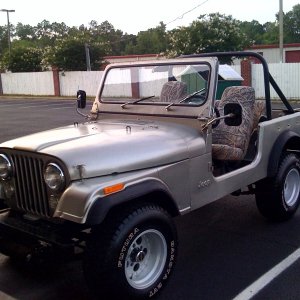 My Newly Acquired 78 Cj-7.