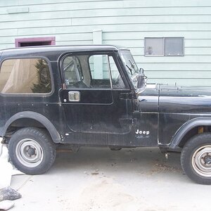 1983 Cj7 "black Jeep"