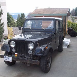 1983 Cj7 "black Jeep"