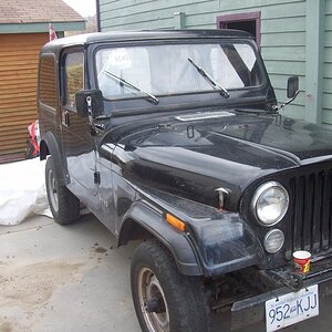 1983 Cj7 "black Jeep"