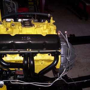 Got The Engine In The Frame.  Lookin Good