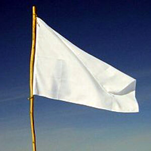 Waving The White Flag!