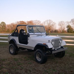 1985 Cj7 Father/son Project