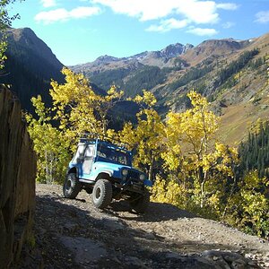 Jeeping In Govenor Basin Ouray With My Cj5
