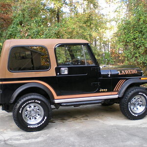 85' Laredo, 86' Renegade And The Hawg.