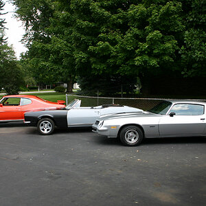 72 Gto, 67 Camaro, 80 Camaro