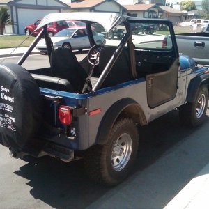 My 79 Cj7 Rear View