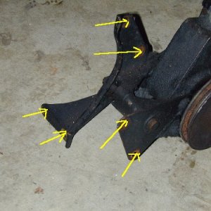 Power Steering Mounts And Brackets