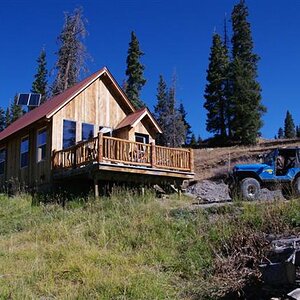 Cabin In The Mountains Near Silverton Co