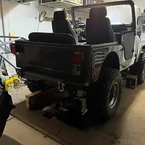 Rear of the jeep. Early stages