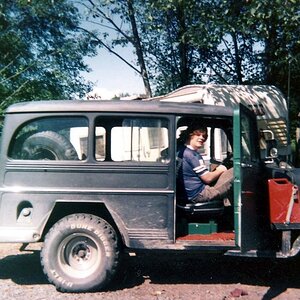 My 1st Jeep  1956 Willys Wagon Circa 1978