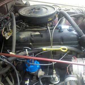 New Fuel Line, Dist Cap, Wires, Rotor, Battery Cables