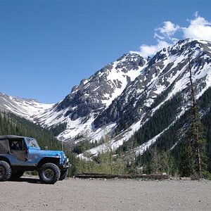 Minnie Gulch Near Silverton Colorado