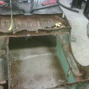 Rear Floor Out