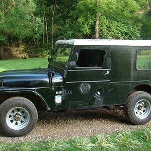 1966 C J 6 Hardtop Green