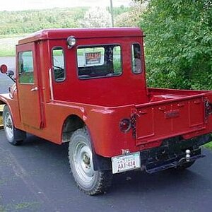 C J 6 Halfcab And Plow 2