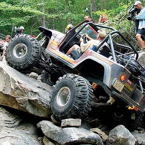 131 0512 Adv 17 Z  1984 Jeep Cj7  Sam Patton Rock Crawling Petersons 4wd