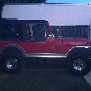 My Cj7 As I Bought It