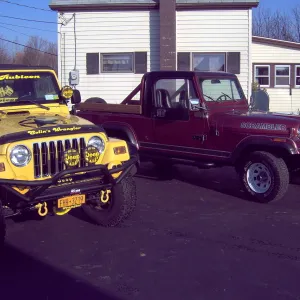 '04 Tj Rubi, And '81 Scrambler.