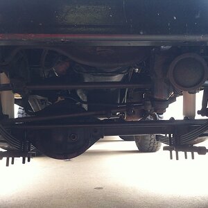 Tie Rod Spacing