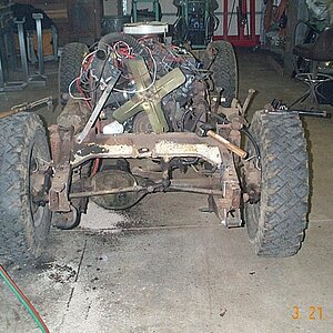 Rat Jeep Without Body