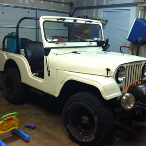 Painted Jeep