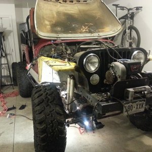 85 Jeep Cj Front