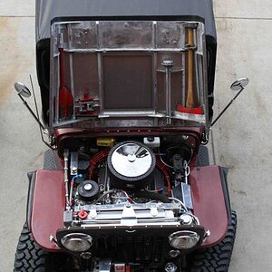 Willys  Open Hood