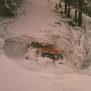 Snow Fun In The Sierras