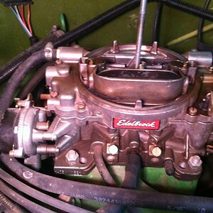 Edelbrock Weber 4 Barrel Carb 1406