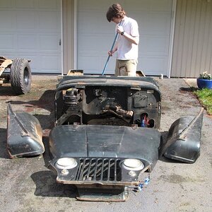 59 Willys Rebuild