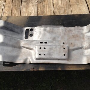 Skid Plate Before Paint