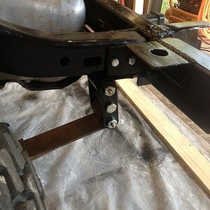 Cj5 Rear Bumper Crossmember 2