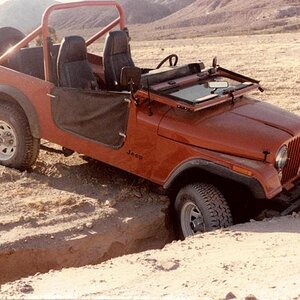 1986 Jeep Stuck