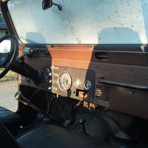 78 Cj5 Dash