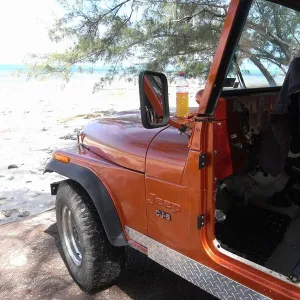 Jeep In The Bahamas