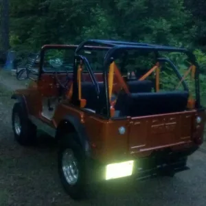 Jeep In The Bahamas