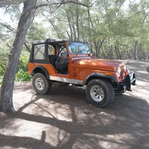 Jeep In The Bahamas