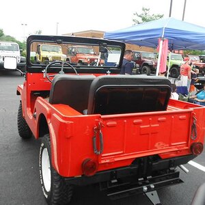 Red Cj5 Back