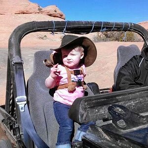 Jeepen With The Granddaughter