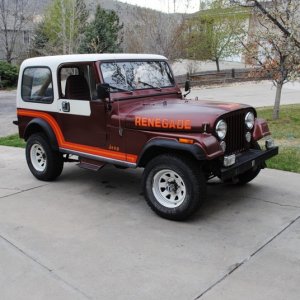 1986 Jeep Cj7 Renegade