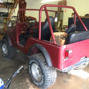 75 Cj5 Project