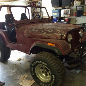 75 Cj5 Project